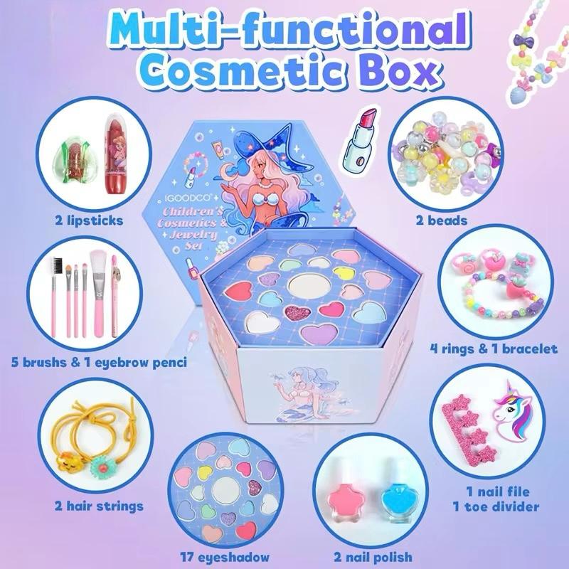 Kit De Maquillaje Y Joyeria infantil